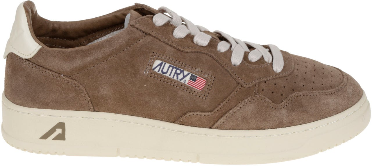 Autry Flat Shoes Brown Taupe