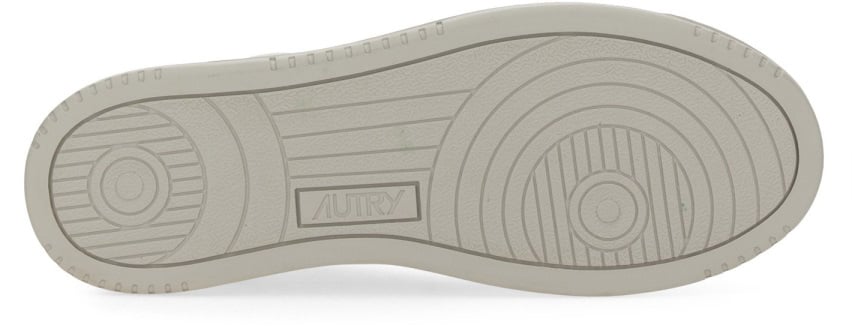 Autry White Light Grey Overlays Sneakers Grijs