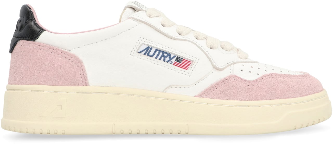 Autry Medalist leather sneakers Wit
