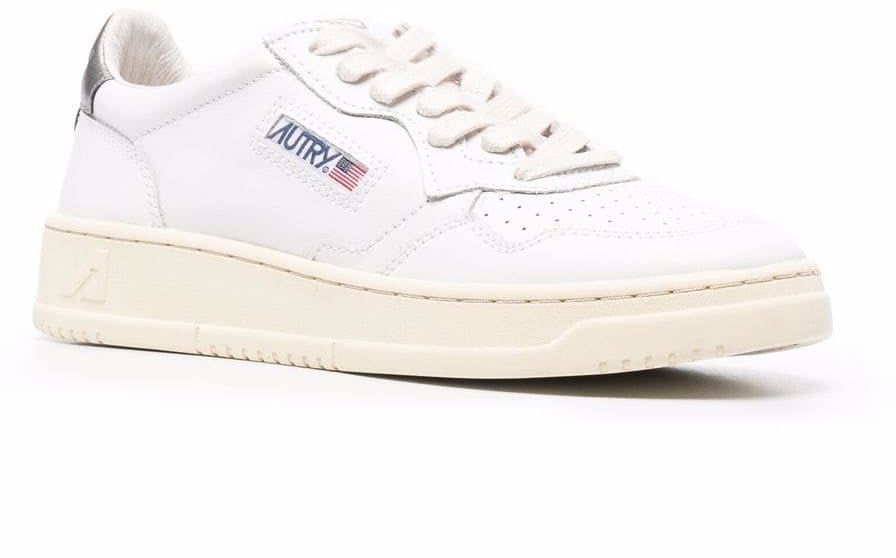 Autry Sneakers Silver Zilver