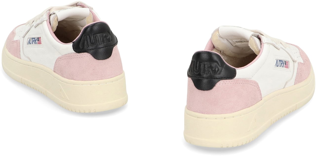 Autry Medalist leather sneakers Wit