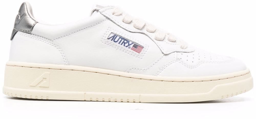 Autry Sneakers Silver Zilver