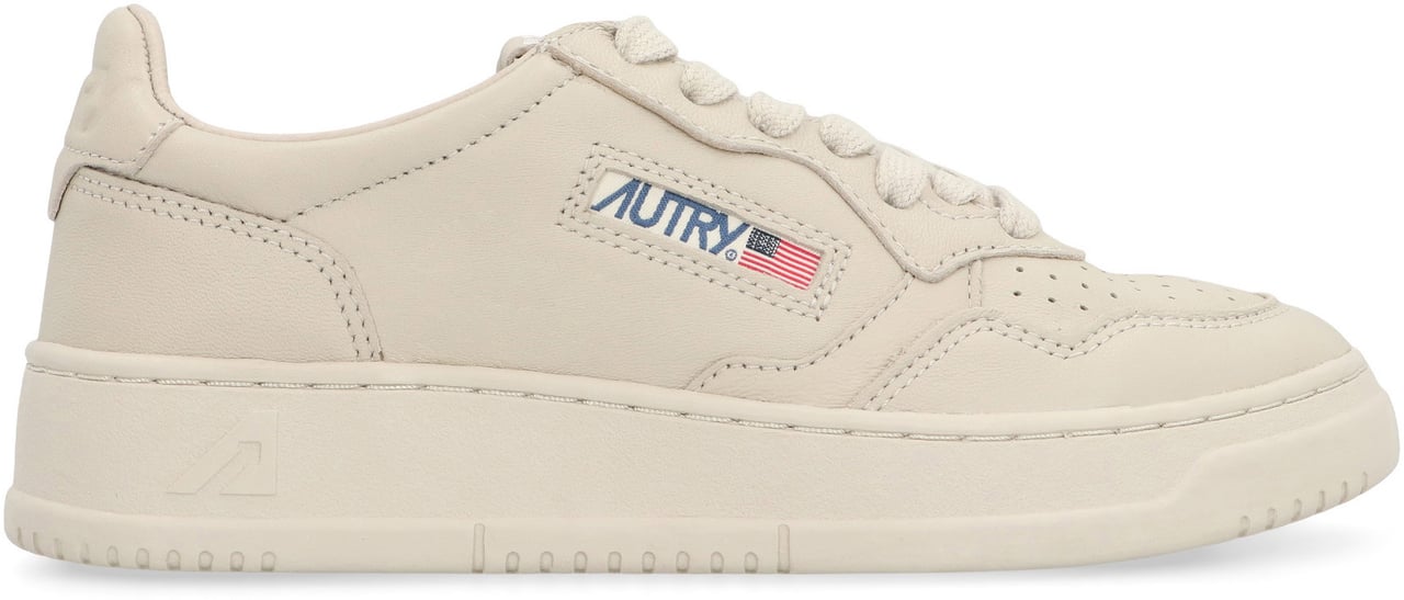 Autry Medalist leather sneakers Neutraal