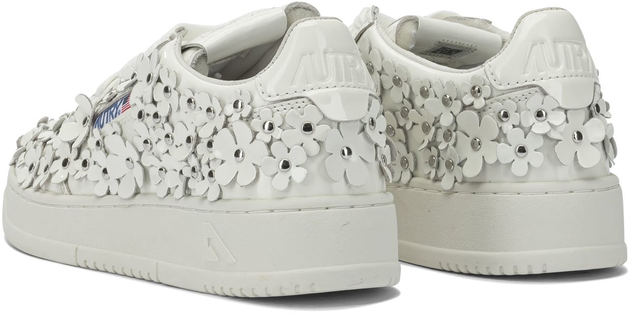 Autry "Medalist Low" sneakers Wit