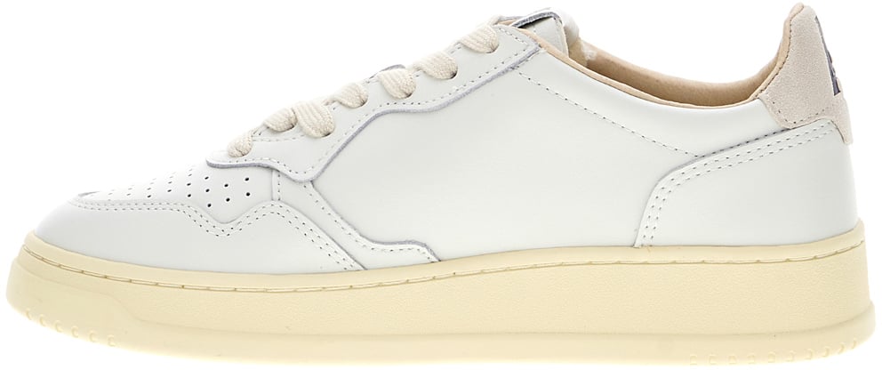 Autry White leather Medalist sneakers Wit