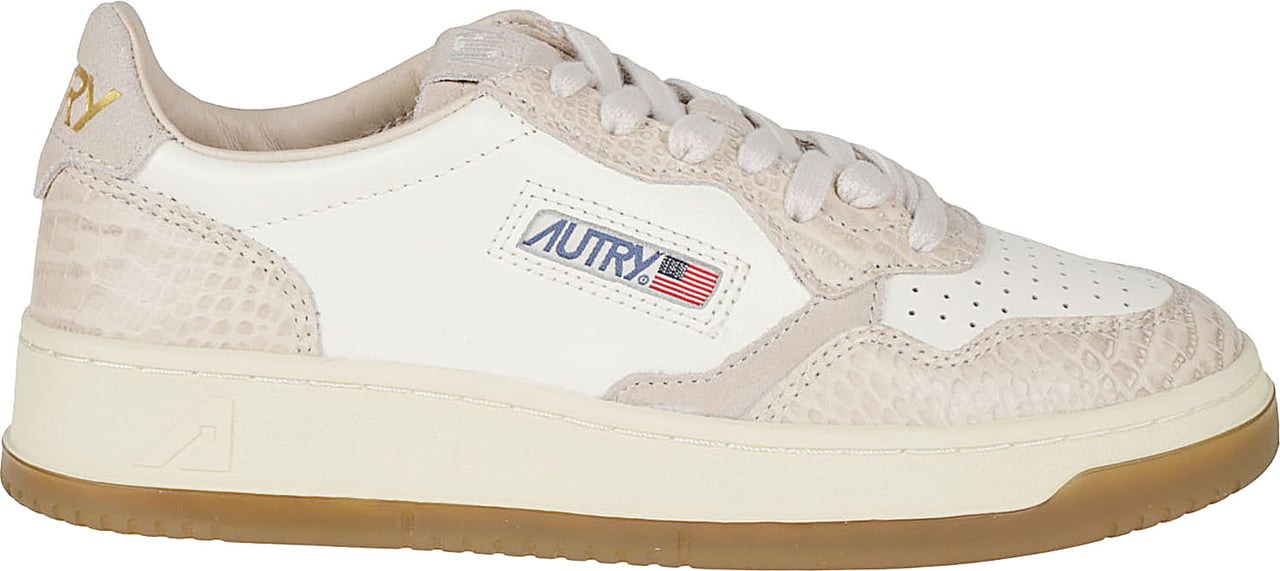 Autry Medalist Low Sneakers Nude Beige