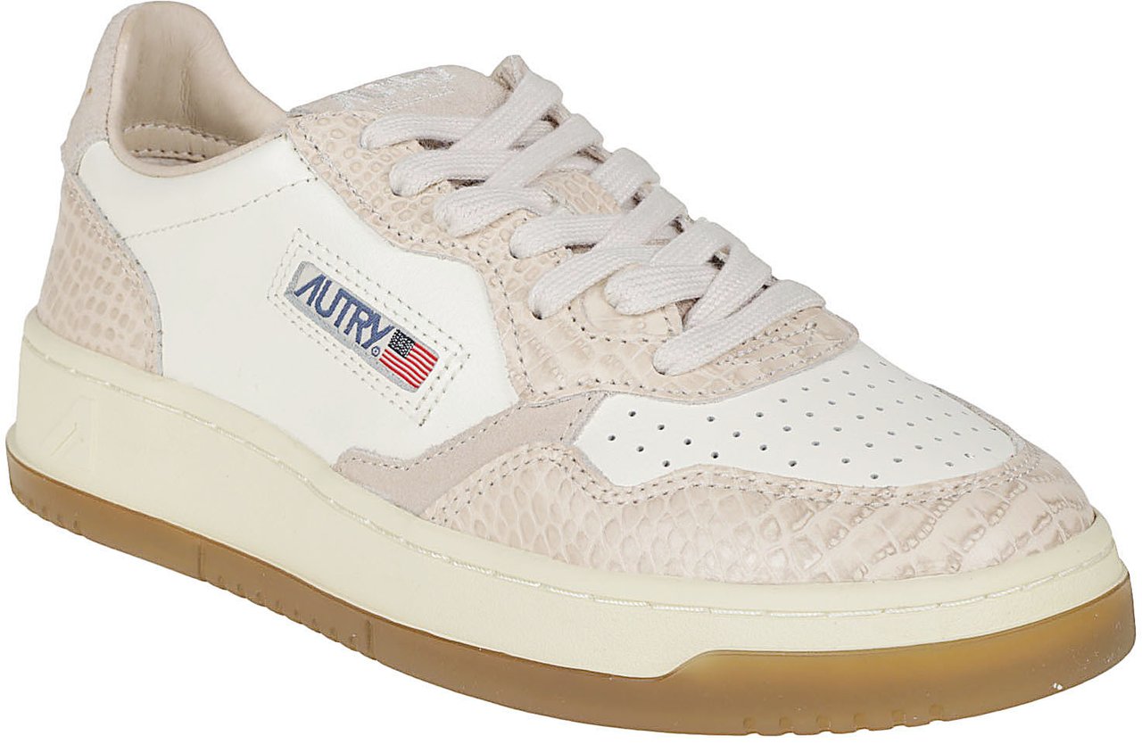 Autry Medalist Low Sneakers Nude Beige
