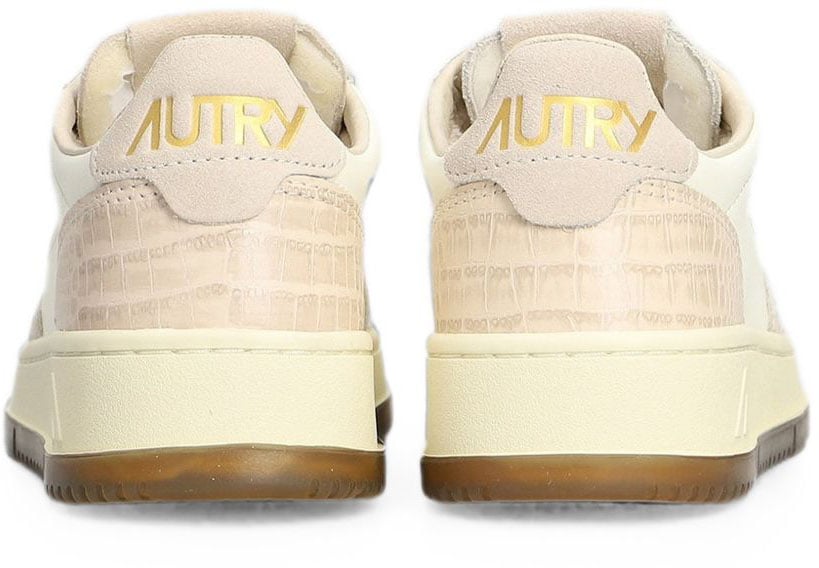Autry Sneakers Beige Wit