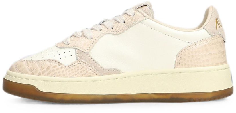 Autry Sneakers Beige Wit