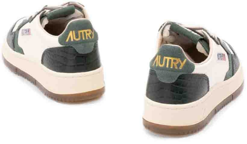 Autry Sneakers Green Donkergroen