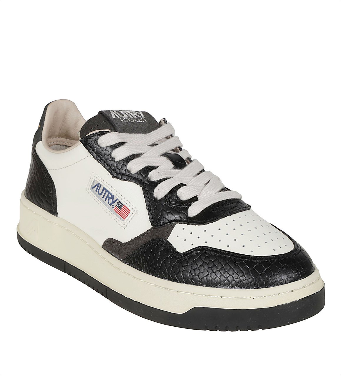 Autry Medalist Low Sneakers Black Zwart