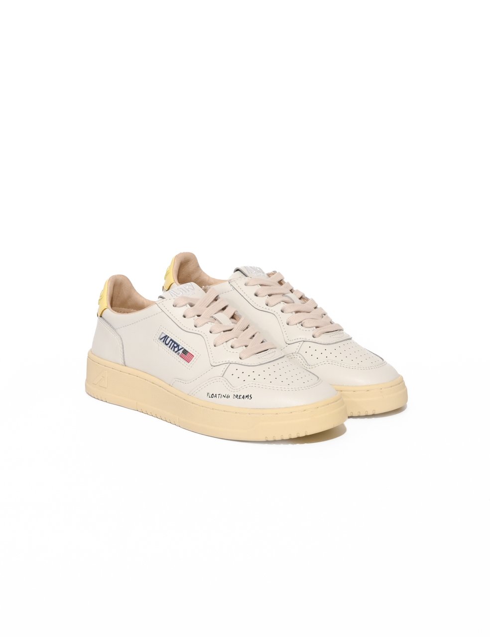 Autry Sneakers Lea/Dream Wht/Lemom Wit
