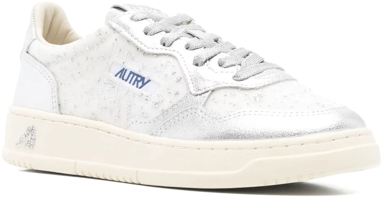 Autry Sneakers Wht-Silver Wit