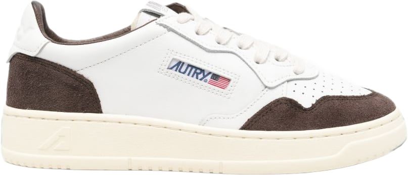 Autry Sneakers Brown Wit