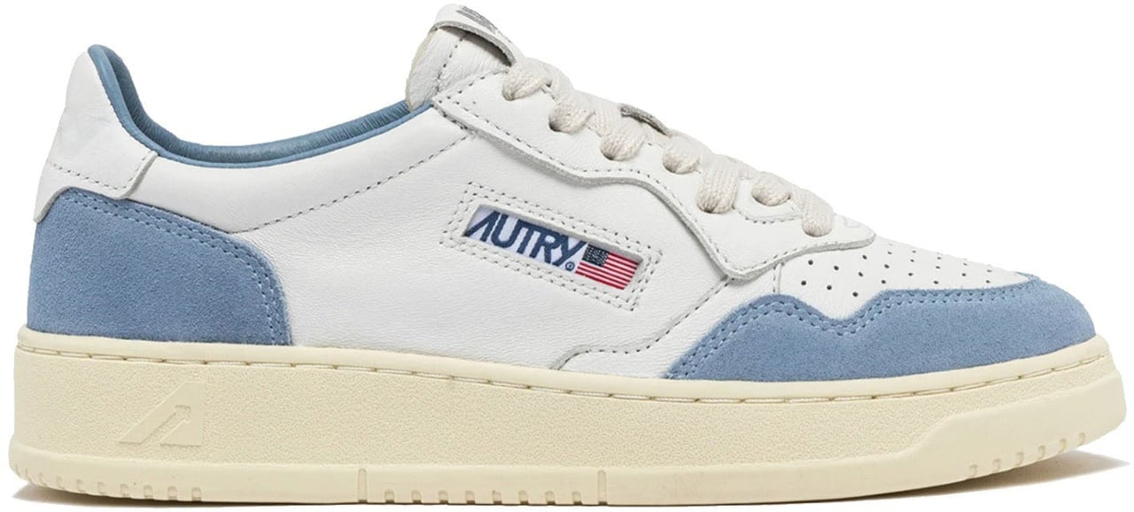 Autry Autry Medalist Leather Sneakers Wit