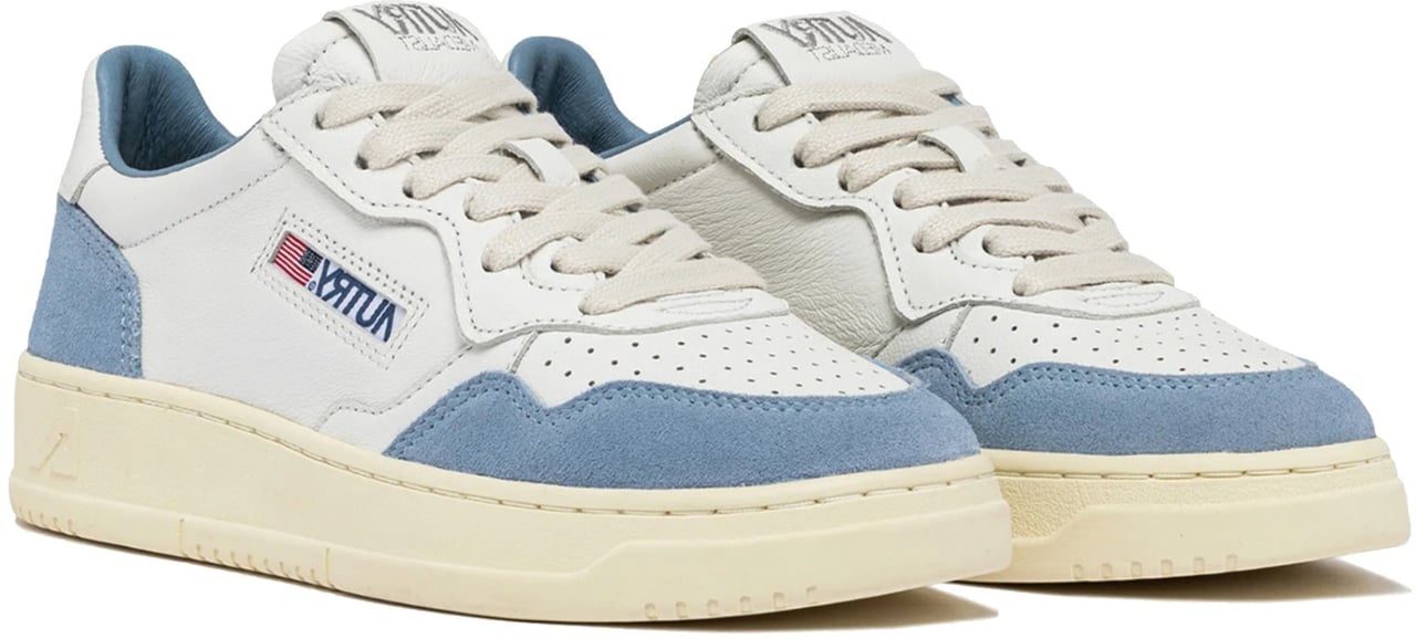 Autry Autry Medalist Leather Sneakers Wit