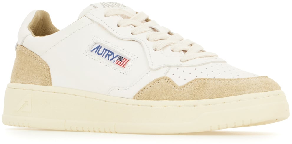 Autry Autry White leather Medalist sneakers Wit