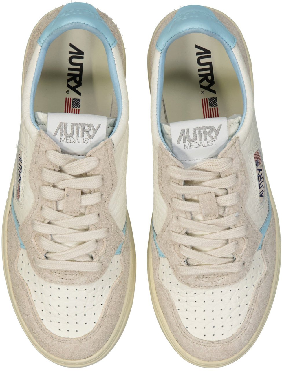 Autry AUTRY Medalist Leather Sneakers Wit