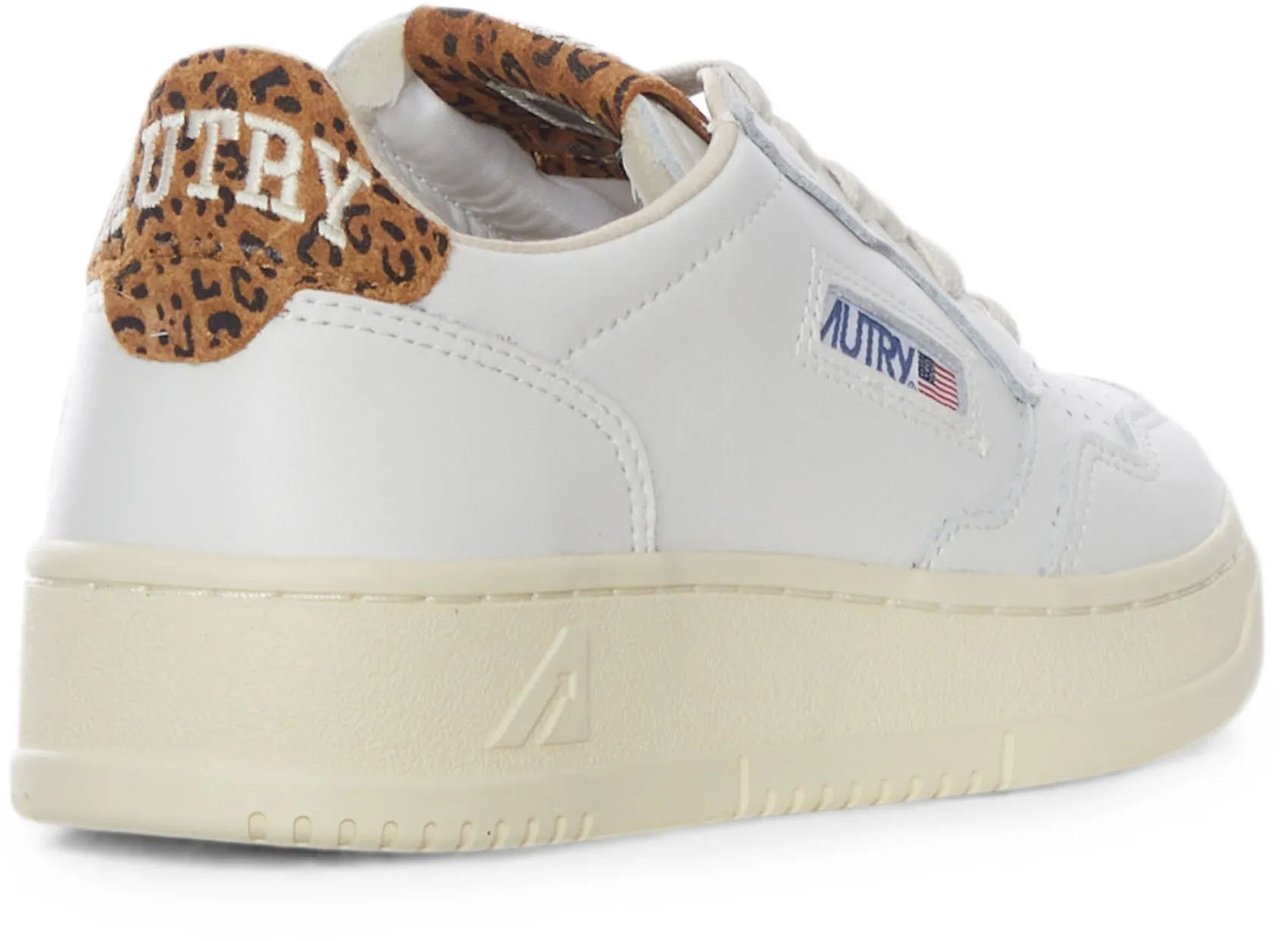 Autry Sneakers Wht/Leoprint Wit