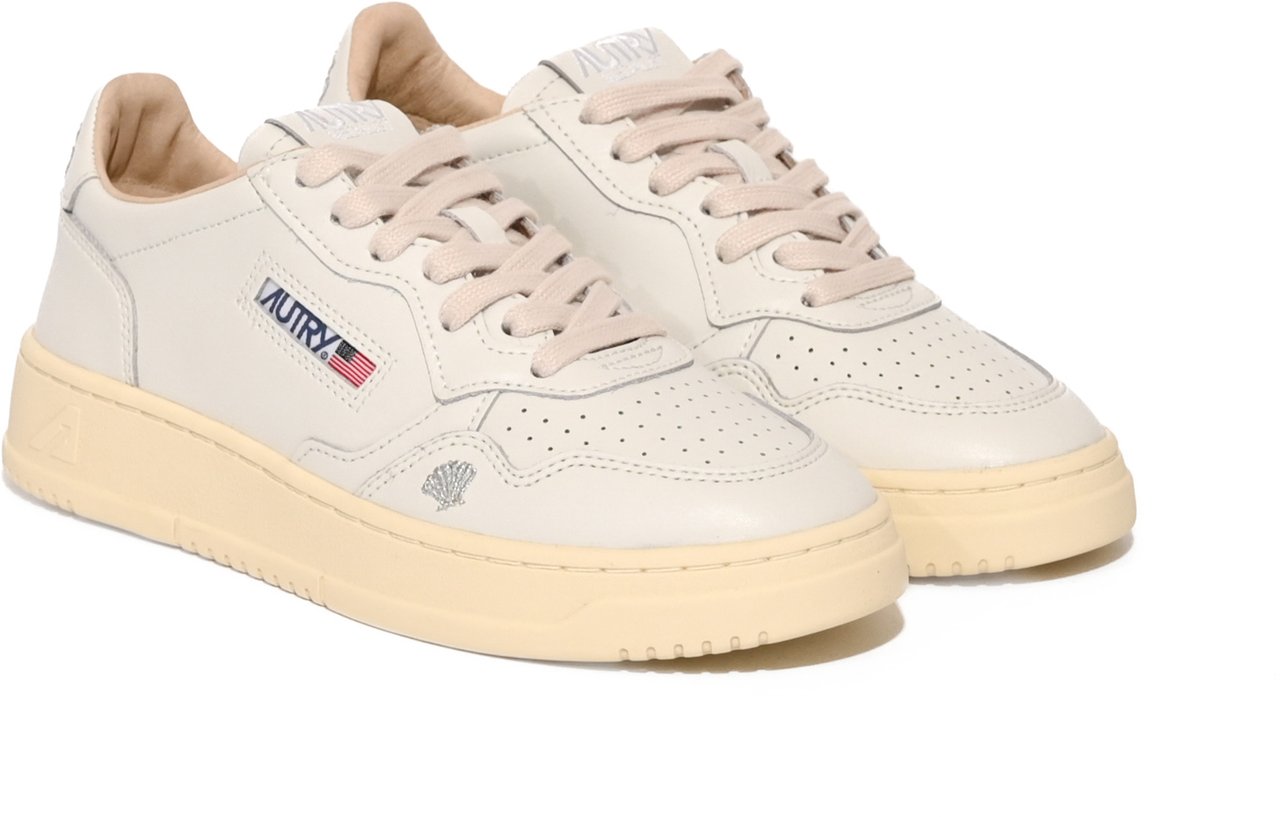 Autry Sneakers Lea/Shell Wht/Silv Wit
