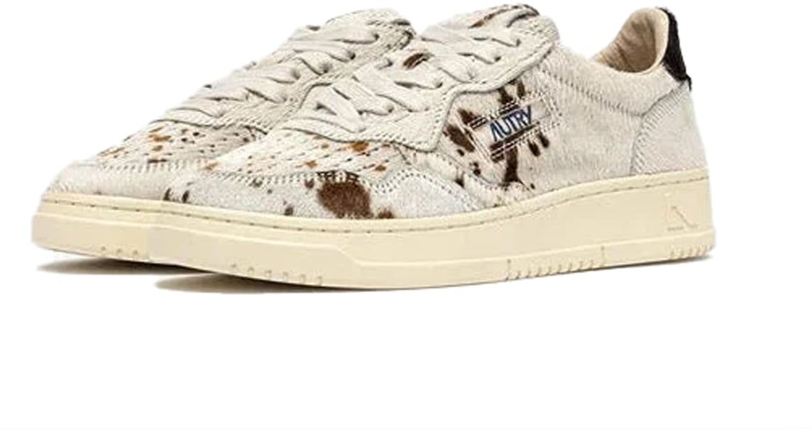 Autry Sneakers Safari Drip Brown Wit