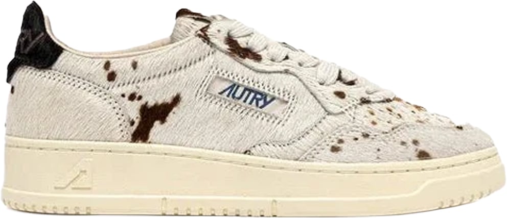 Autry Sneakers Safari Drip Brown Wit