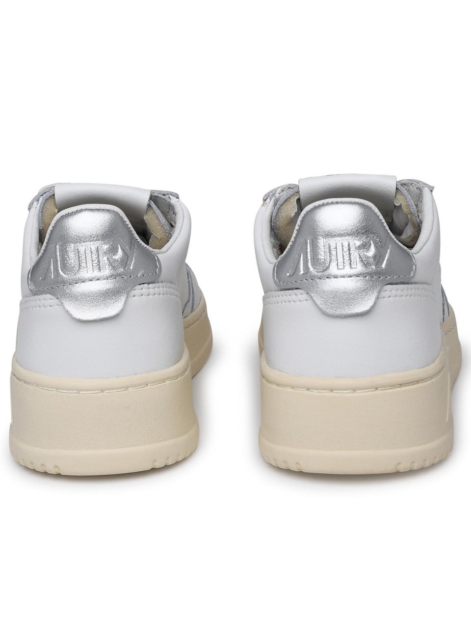 Autry Medalist Leather Sneakers Wit