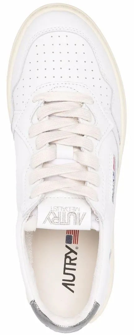 Autry Medalist Low Bianco Wit