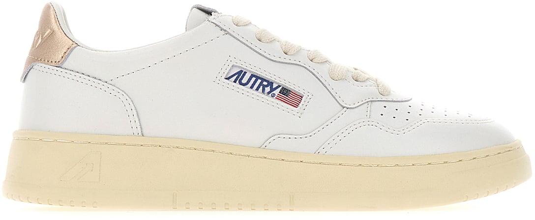 Autry Autry White leather Medalist sneakers Wit