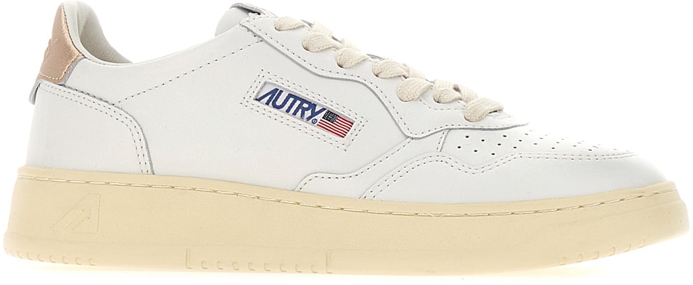 Autry Autry White leather Medalist sneakers Wit