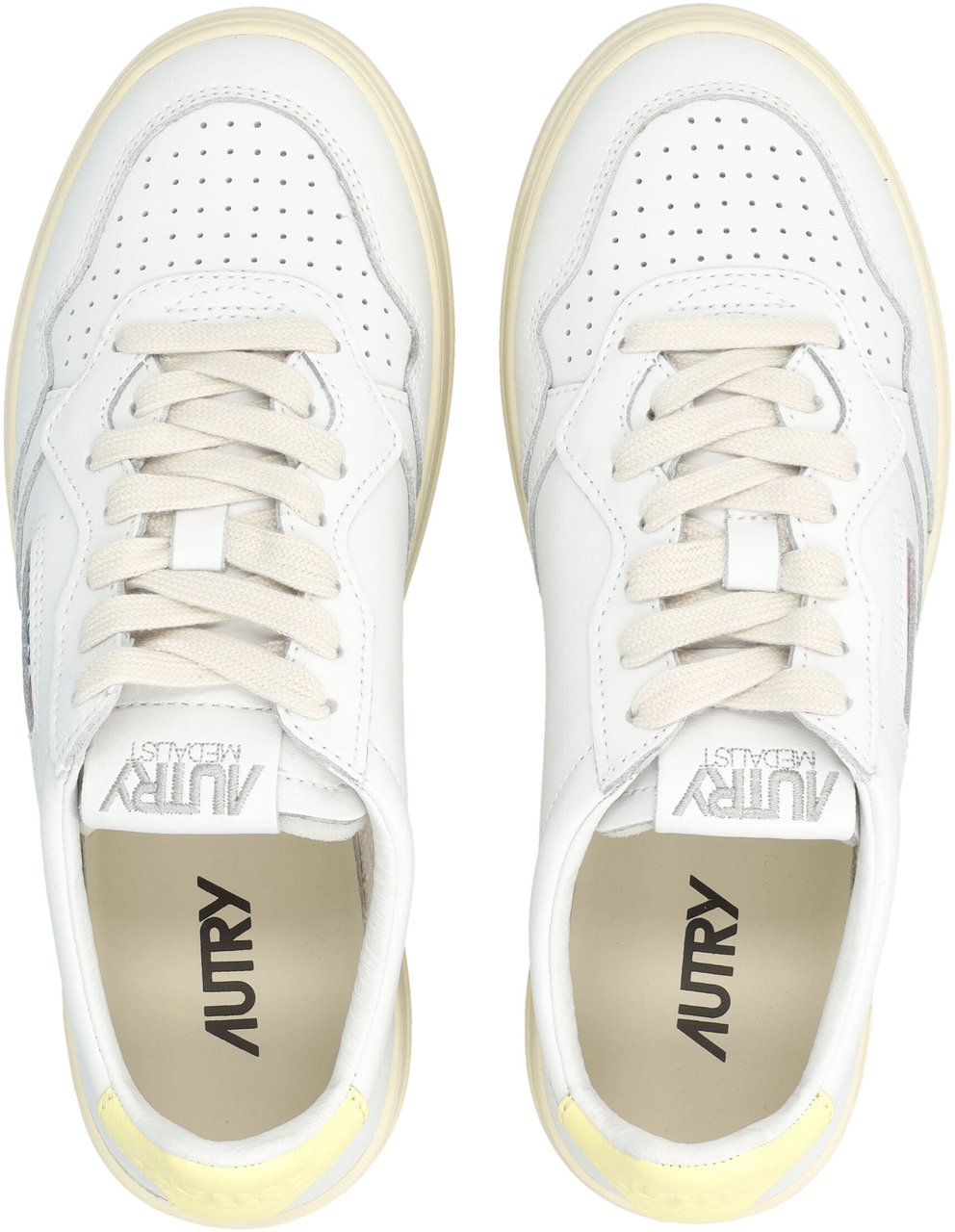 Autry Medalist Bianco Wit