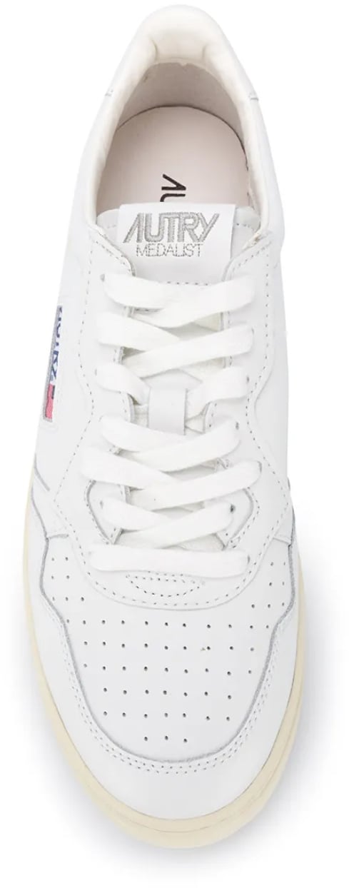 Autry Medalist 01 Low Sneakers Wit