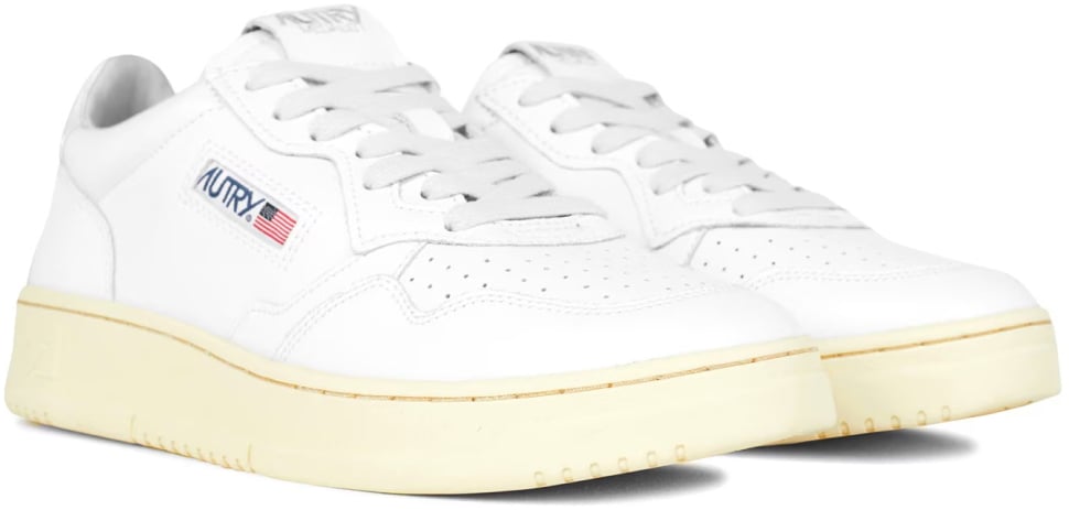 Autry Medalist 01 Low Sneakers Wit