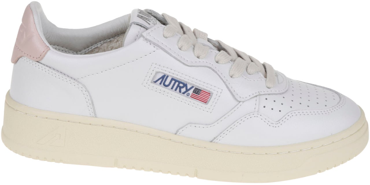 Autry Flat Shoes Pink Wit