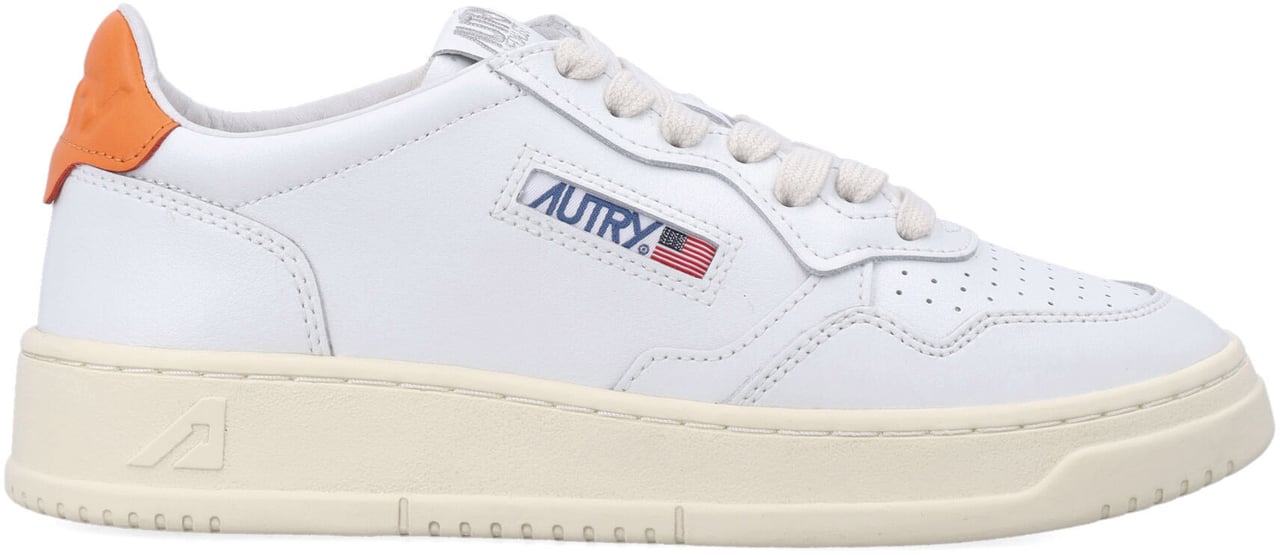 Autry Medalist White Orange Oranje