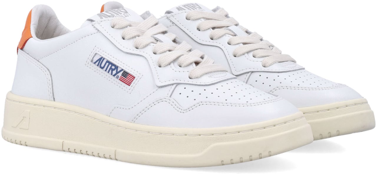 Autry Medalist White Orange Oranje