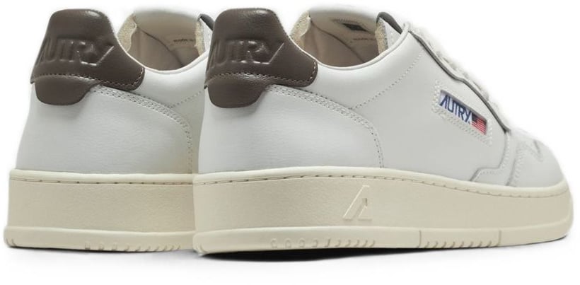 Autry Sneakers Brown Wit
