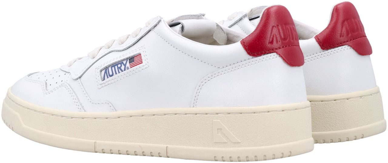 Autry Sneakers Red Wit