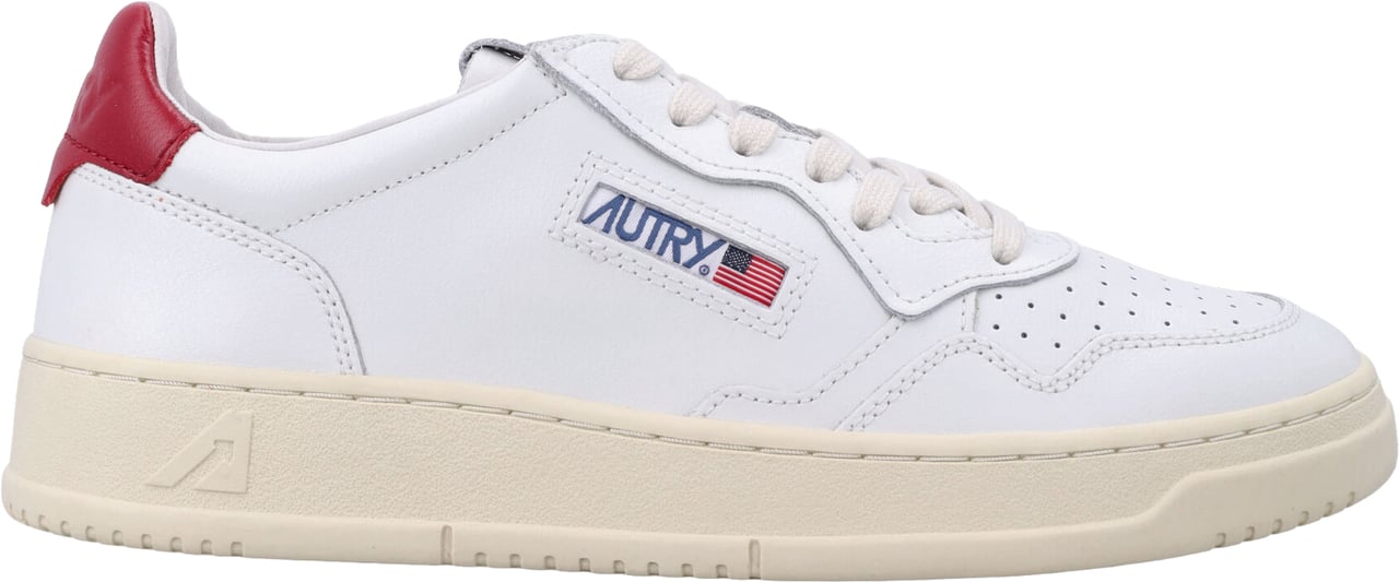 Autry Sneakers Red Wit