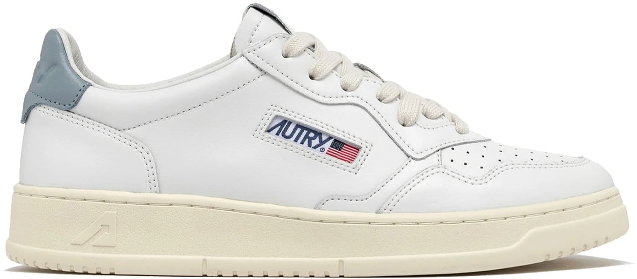 Autry Autry Medalist Leather Sneakers Wit