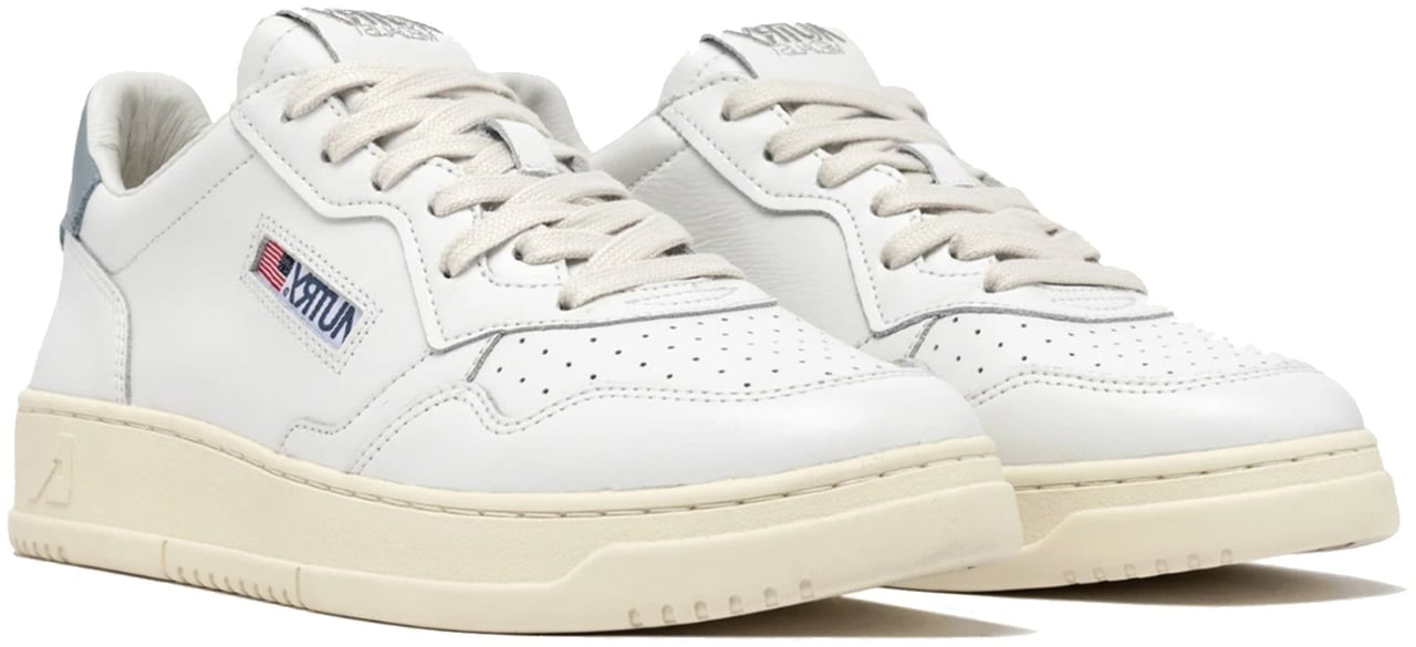 Autry Autry Medalist Leather Sneakers Wit