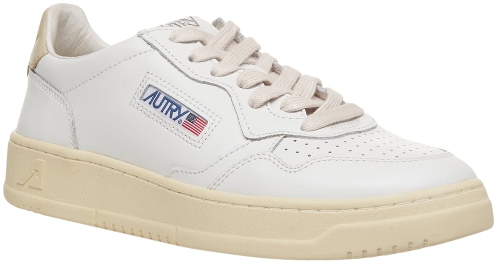 Autry Sneakers 'Medalist Low' Wit