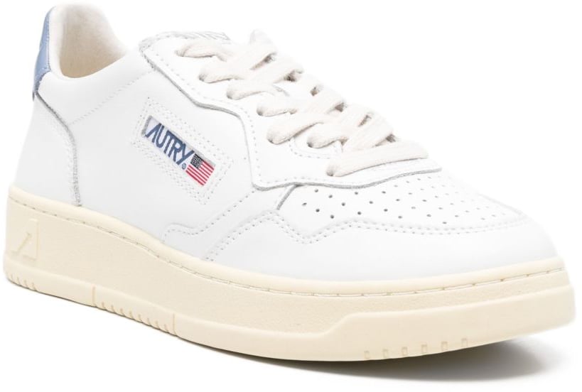 Autry Medalist Low White Tempest Wit