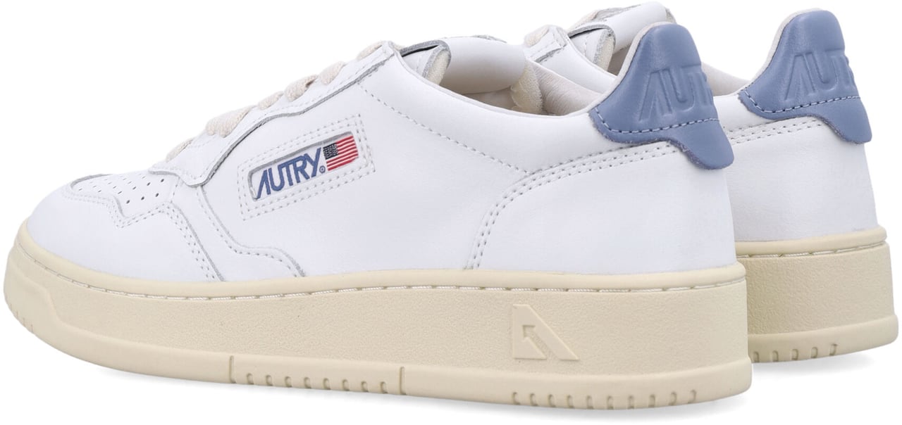 Autry Medalist Low White Tempest Wit