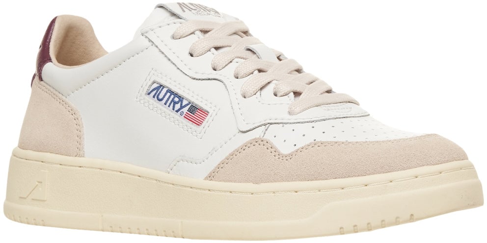 Autry Sneakers 'Medalist Low' Wit