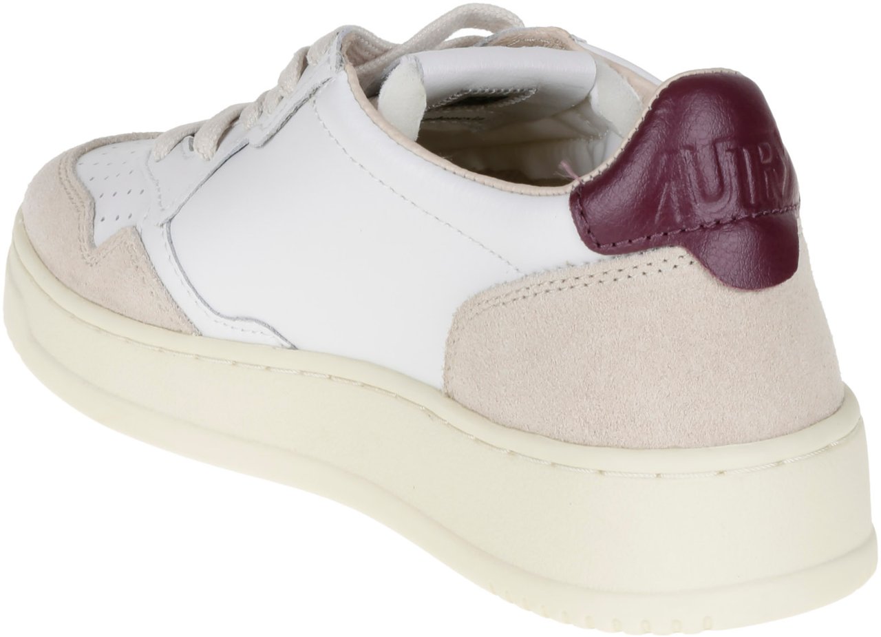 Autry Flat Shoes Bordeaux Rood