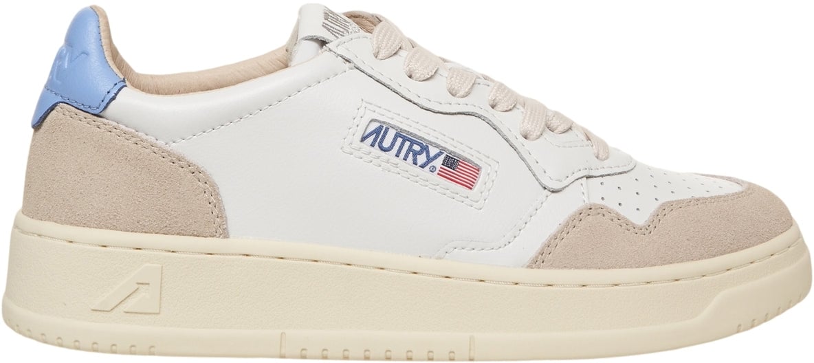 Autry Sneakers 'Medalist Low' Wit