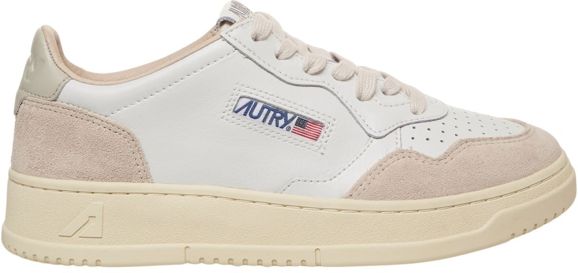 Autry Sneakers 'Medalist Low' Wit