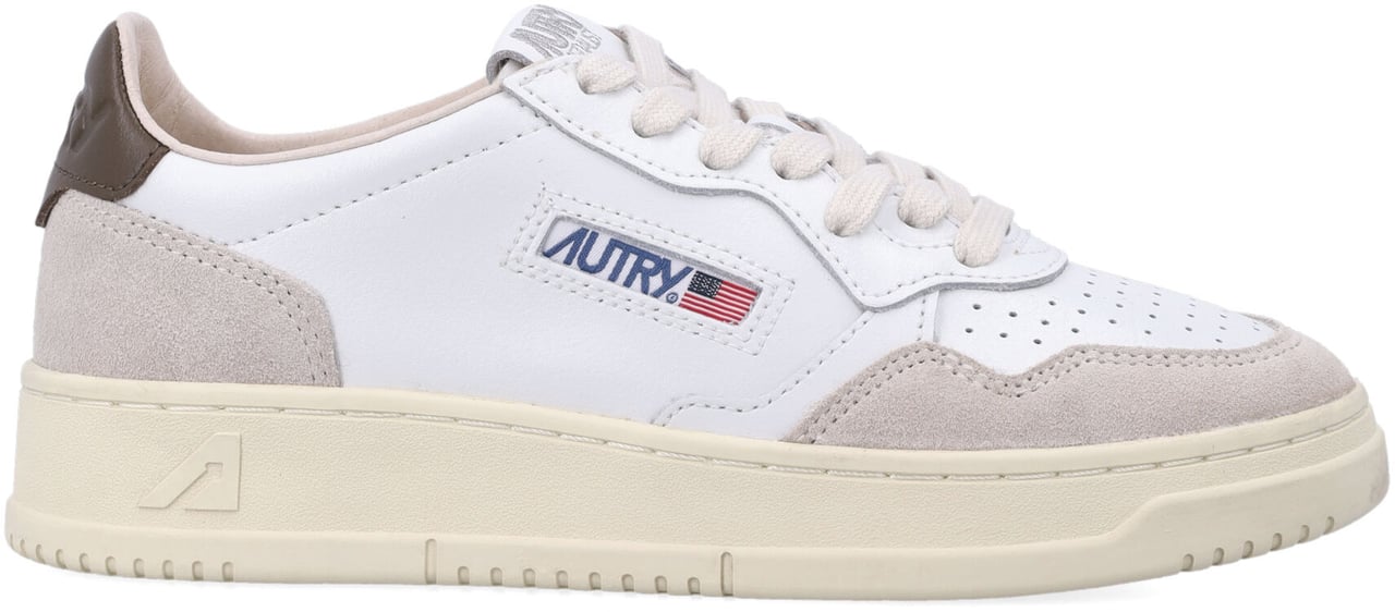 Autry Medalist White Teak Wit