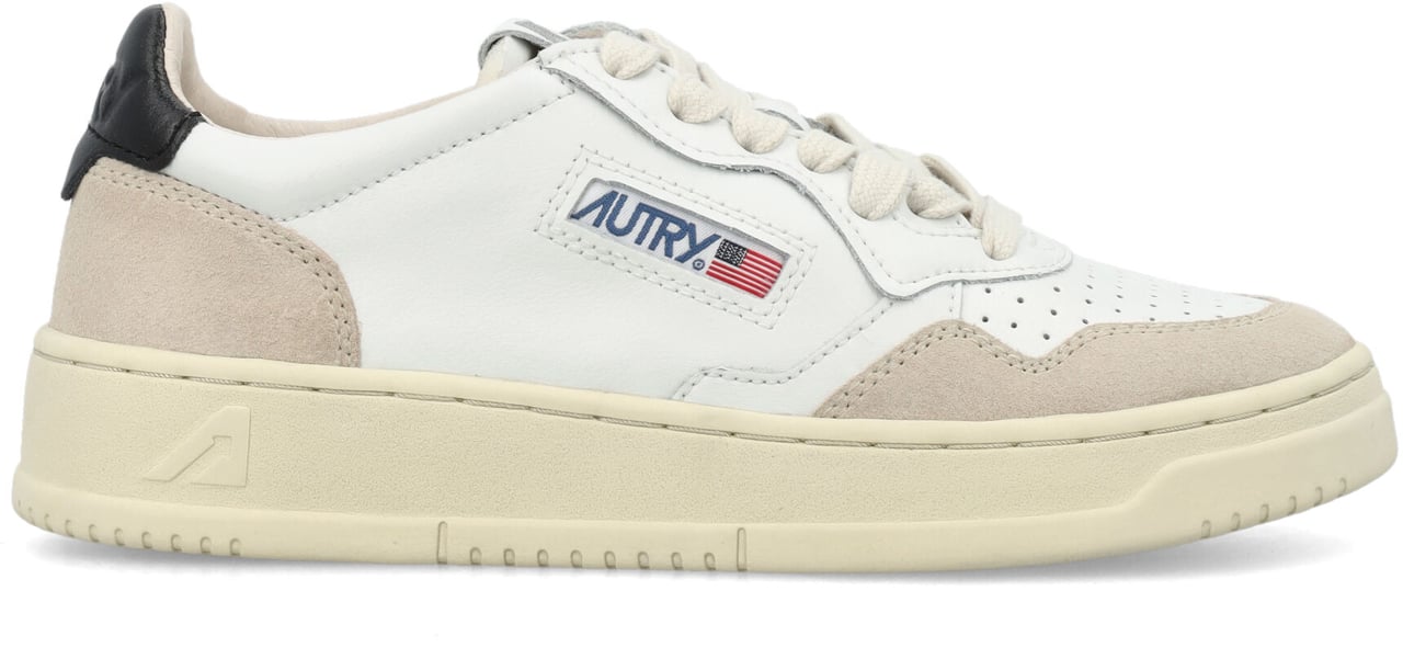 Autry Medalist Low Bianco Wit